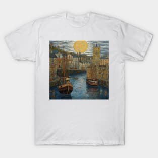 Penzance Folk Art Scene T-Shirt